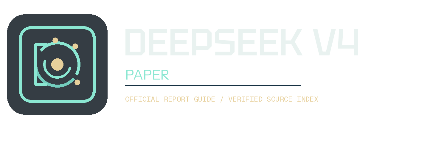 DeepSeek V4 Paper logo